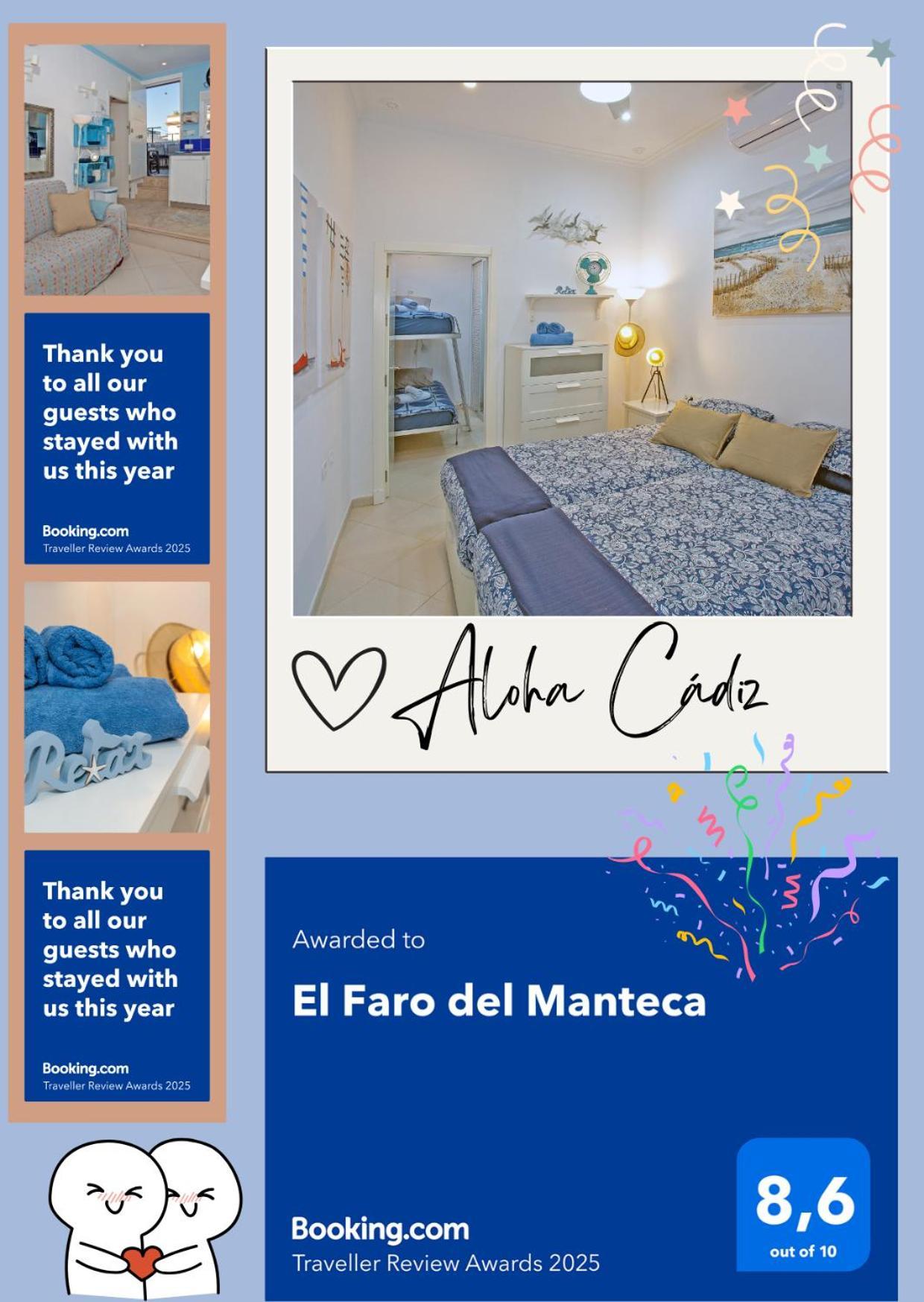 Cadizz- El Faro Del Manteca Apartment Ngoại thất bức ảnh